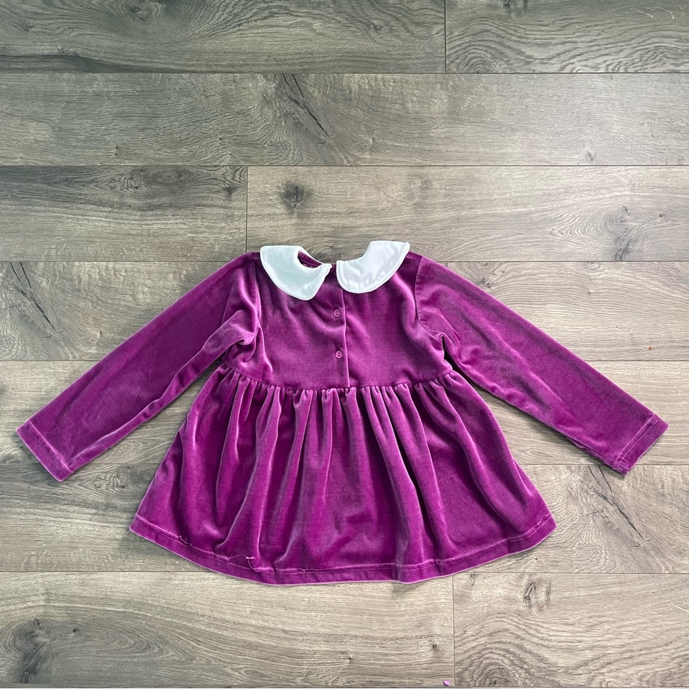 Vintage Nickelodeon Rugrats Angelica Embroidered Velour Girls 6x Tunic Top - Picture 4 of 8